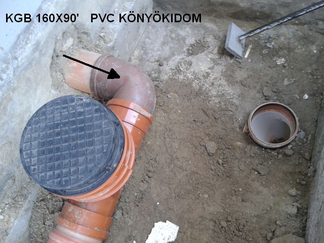 KGB 160 X 87 CSATORNA SZENNYVIZ IVIDOM KONYOKIDOM kgb 160 200 csatona konyokidom